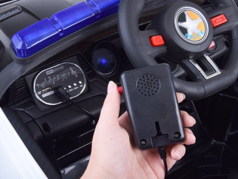 Auto na akumulator dla dziecka RADIOWÓZ policja pilot PA0218