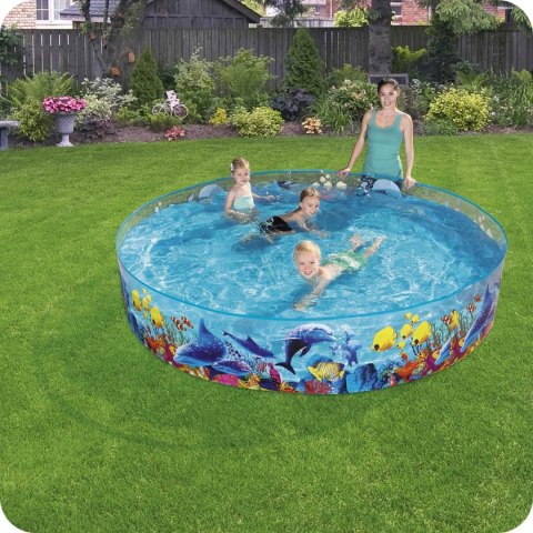 Basen rozporowy dla dzieci rybki 244x46cm Bestway 55031 Basen rozporowy dla dzieci rybki 244x46cm Bestway 55031