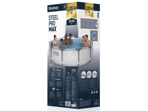 Bestway Basen STELAŻOWY 4678L 305x76cm 8w1 56408