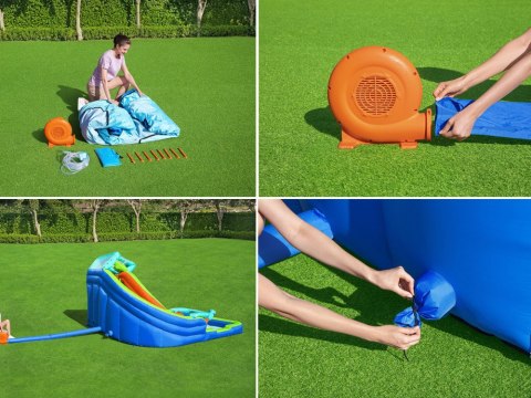 Bestway wodny PLAC ZABAW H2O Go 365x320x270 cm zjeżdżalnia 53408