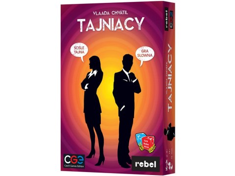 Rebel Karciana gra dedukcyjna Tajniacy - ściśle tajna gra słowna GR0745 Rebel Karciana gra dedukcyjna Tajniacy - ściśle tajna gra słowna GR0745