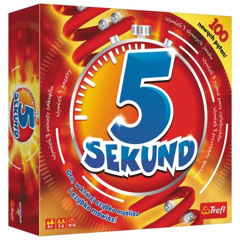 Rebel zabawna gra towarzyska 5 Sekund 8+ GR0754 Rebel zabawna gra towarzyska 5 Sekund 8+ GR0754