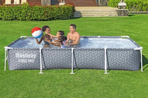 Basen Stelażowy Steel Pro 366x201x66cm BESTWAY Basen Stelażowy Steel Pro 366x201x66cm BESTWAY