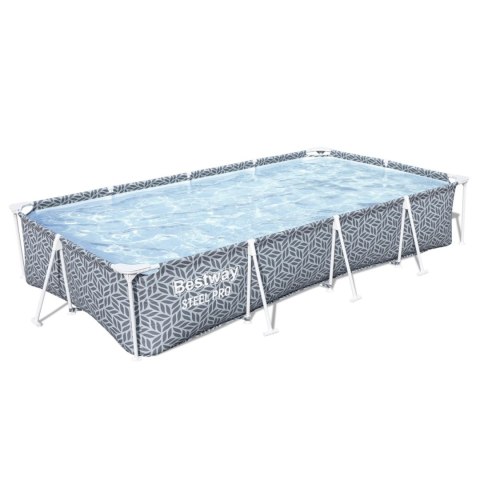 Basen Stelażowy Steel Pro 366x201x66cm BESTWAY Basen Stelażowy Steel Pro 366x201x66cm BESTWAY