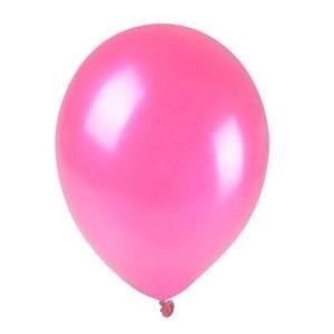 Balony metalizowane różowe 25cm 100szt Balony metalizowane różowe 25cm 100szt