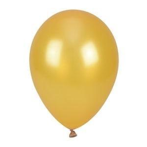 Balony metalizowane złote 25cm 100szt Balony metalizowane złote 25cm 100szt