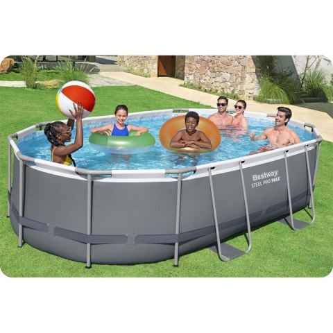 Basen ogrodowy stelażowy 488 x 305 x 107 cm 12w1 Bestway 56448 Basen ogrodowy stelażowy 488 x 305 x 107 cm 12w1 Bestway 56448