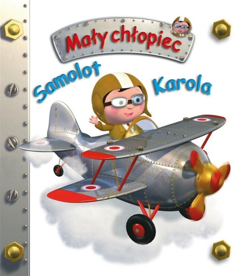 Samolot Karola. Mały chłopiec Samolot Karola. Mały chłopiec