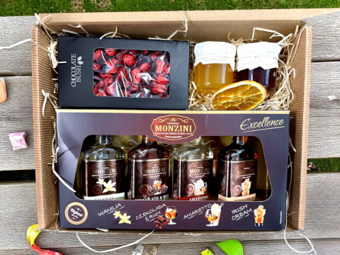 Zestaw prezentowy dla kobiety Kosz Prezentowy BOX
