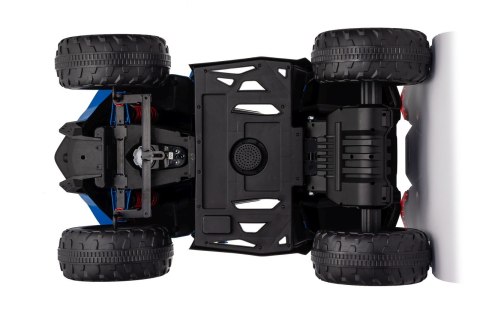 Pojazd Quad na akumulator Fast Wheel Niebieski 4x35W Pojazd Quad na akumulator Fast Wheel Niebieski 4x35W