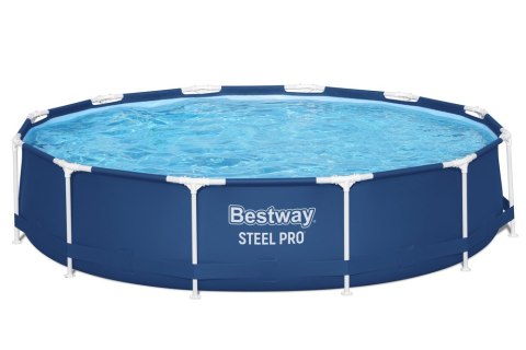 Basen ogrodowy stelażowy 366 x 76 cm zestaw Bestway 56681
