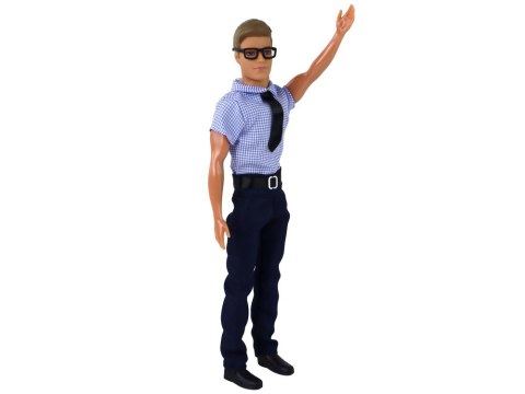 Lalka Dla Dzieci Mężczyzna Kevin Elegancki Strój Koszula Niebieska Lalka Dla Dzieci Mężczyzna Kevin Elegancki Strój Koszula Niebieska