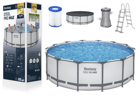 Basen Ogrodowy Stelażowy 427 x 122 cm Bestway 5612X Basen Ogrodowy Stelażowy 427 x 122 cm Bestway 5612X
