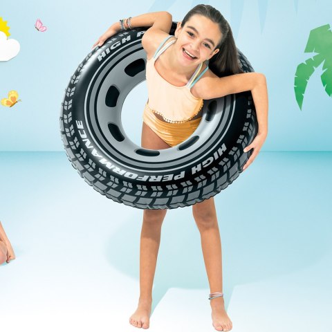 Koło do pływania opona 91cm INTEX 59252 Koło do pływania opona 91cm INTEX 59252