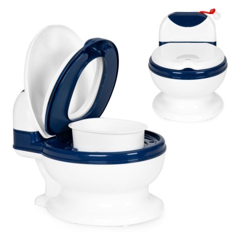 Nocnik toaleta z wyjmowanym wkładem sedes dla dzieci zamykany ze szczotką ECOTOYS Nocnik toaleta z wyjmowanym wkładem sedes dla dzieci zamykany ze szczotką ECOTOYS