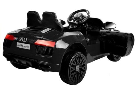 Auto na Akumulator Audi R8 Spyder Czarny Auto na Akumulator Audi R8 Spyder Czarny