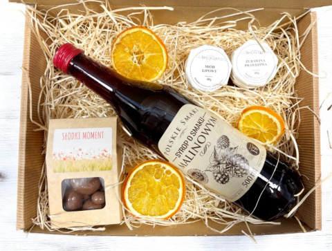 PREZENT NA DZIEŃ MAMY KOSZ PREZENTOWY BOX SYROP ORZECHY KONFITURA MIÓD PREZENT NA DZIEŃ MAMY KOSZ PREZENTOWY BOX SYROP ORZECHY KONFITURA MIÓD