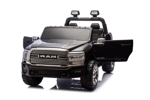 Ogromny Elektryczny samochód RAM dla dzieci 2x200W z pilotem, Bluetooth i amortyzatorami Ogromny Elektryczny samochód RAM dla dzieci 2x200W z pilotem, Bluetooth i amortyzatorami