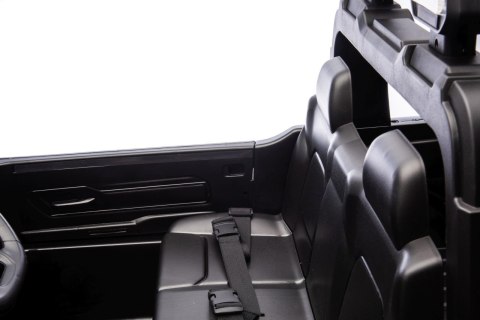 Ogromny Elektryczny samochód RAM dla dzieci 2x200W z pilotem, Bluetooth i amortyzatorami Ogromny Elektryczny samochód RAM dla dzieci 2x200W z pilotem, Bluetooth i amortyzatorami
