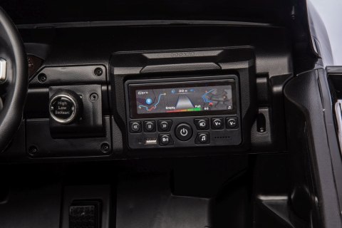 Ogromny Elektryczny samochód RAM dla dzieci 2x200W z pilotem, Bluetooth i amortyzatorami Ogromny Elektryczny samochód RAM dla dzieci 2x200W z pilotem, Bluetooth i amortyzatorami