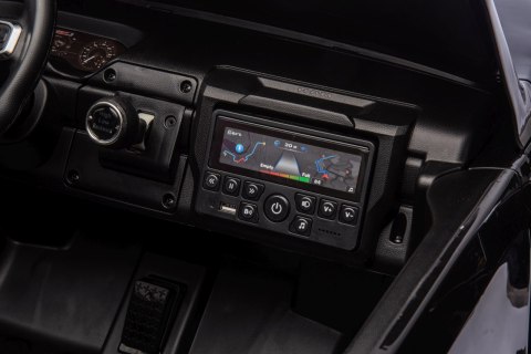 Ogromny Elektryczny samochód RAM dla dzieci 2x200W z pilotem, Bluetooth i amortyzatorami Ogromny Elektryczny samochód RAM dla dzieci 2x200W z pilotem, Bluetooth i amortyzatorami