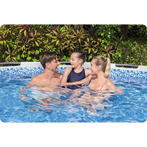 Basen ogrodowy stelażowy 457 x 122 cm 18w1 Bestway 56438 + maszyna do baniek GRATIS Basen ogrodowy stelażowy 457 x 122 cm 18w1 Bestway 56438 + maszyna do baniek GRATIS