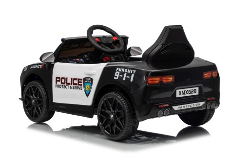 Pojazd na akumulator Policja 911 – 4x35W, 12V10Ah, pilot, LED, EVA, megafon Pojazd na akumulator Policja 911 – 4x35W, 12V10Ah, pilot, LED, EVA, megafon
