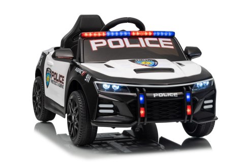 Pojazd na akumulator Policja 911 – 4x35W, 12V10Ah, pilot, LED, EVA, megafon Pojazd na akumulator Policja 911 – 4x35W, 12V10Ah, pilot, LED, EVA, megafon