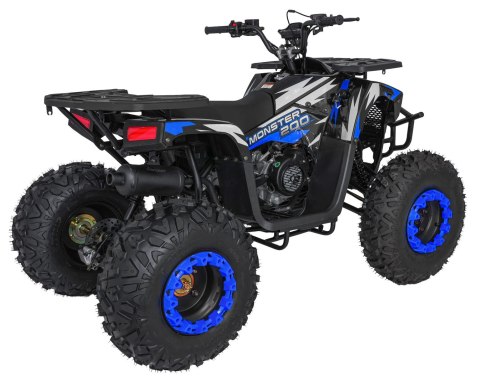 Pojazd Quad Spalinowy 200CC MONSTER Niebieski Pojazd Quad Spalinowy 200CC MONSTER Niebieski