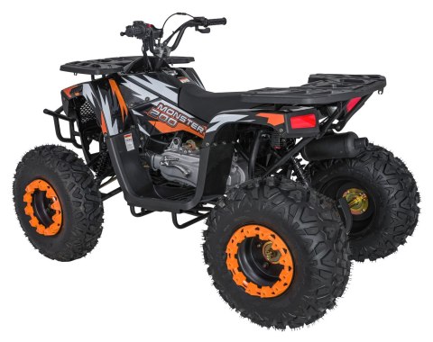 Pojazd Quad Spalinowy 200CC MONSTER Pomarańczowy Pojazd Quad Spalinowy 200CC MONSTER Pomarańczowy