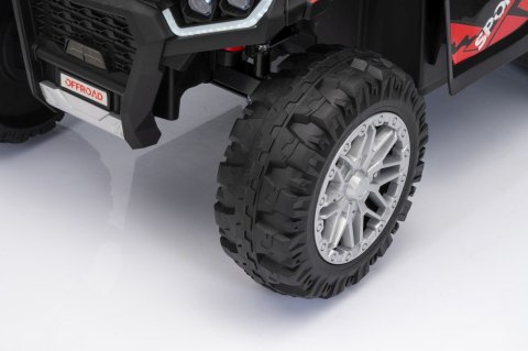 Czarny Quad Elektryczny dla Dzieci – Sport TX ATV 24V 4x35W z pilotem, MP3, LED i kołami EVA Czarny Quad Elektryczny dla Dzieci – Sport TX ATV 24V 4x35W z pilotem, MP3, LED i kołami EVA