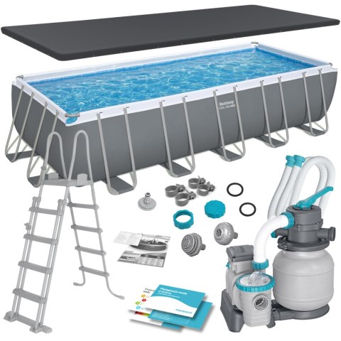 Basen ogrodowy stelażowy 640 x 274 x 132 cm 11w1 Bestway 5612B Basen ogrodowy stelażowy 640 x 274 x 132 cm 11w1 Bestway 5612B