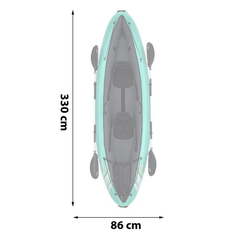 Kajak Hydro-Force Ventura X2 Bestway 65052 Kajak Hydro-Force Ventura X2 Bestway 65052