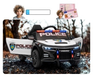 Pojazd Policja 911 Agency Czarny