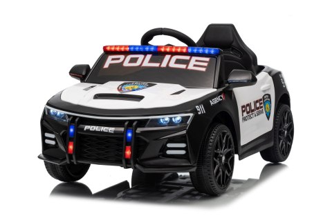 Pojazd na akumulator Policja 911 – 4x35W, 12V10Ah, pilot, LED, EVA, megafon Pojazd na akumulator Policja 911 – 4x35W, 12V10Ah, pilot, LED, EVA, megafon