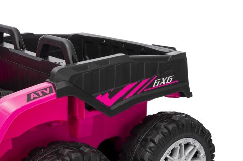 Różowy Quad Elektryczny dla Dziewczynki – Sport TX ATV 24V 4x35W z pilotem, MP3, LED, koła EVA Różowy Quad Elektryczny dla Dziewczynki – Sport TX ATV 24V 4x35W z pilotem, MP3, LED, koła EVA