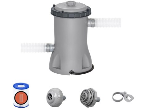 Bestway Pompa filtrująca do basenu wyd 2m3/h 58383 Bestway Pompa filtrująca do basenu wyd 2m3/h 58383