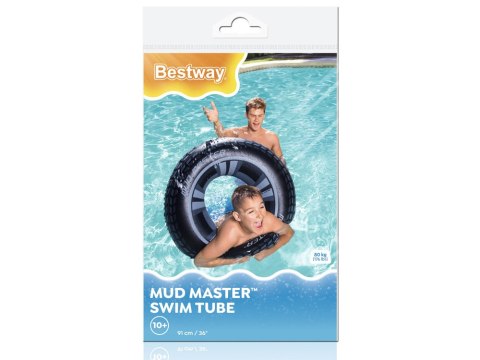 Bestway dmuchane Koło OPONA na plażę 91cm 36016 Bestway dmuchane Koło OPONA na plażę 91cm 36016