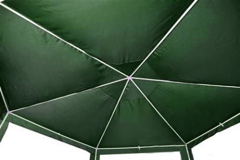 Namiot pawilon ogrodowy handlowy 2x2x2 m z moskitierą zielony MultiGarden