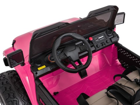 Pojazd Extreme Sport 4x4 24V 2szt aku 12V7Ah x 2 Zmienna Wielkość Różowy Pojazd Extreme Sport 4x4 24V 2szt aku 12V7Ah x 2 Zmienna Wielkość Różowy