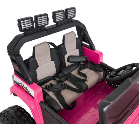 Pojazd Extreme Sport 4x4 24V 2szt aku 12V7Ah x 2 Zmienna Wielkość Różowy Pojazd Extreme Sport 4x4 24V 2szt aku 12V7Ah x 2 Zmienna Wielkość Różowy