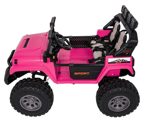 Pojazd Extreme Sport 4x4 24V 2szt aku 12V7Ah x 2 Zmienna Wielkość Różowy Pojazd Extreme Sport 4x4 24V 2szt aku 12V7Ah x 2 Zmienna Wielkość Różowy