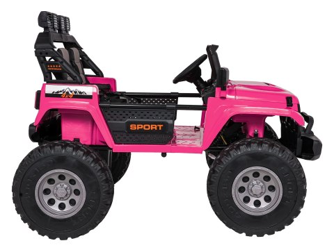 Pojazd Extreme Sport 4x4 24V 2szt aku 12V7Ah x 2 Zmienna Wielkość Różowy Pojazd Extreme Sport 4x4 24V 2szt aku 12V7Ah x 2 Zmienna Wielkość Różowy