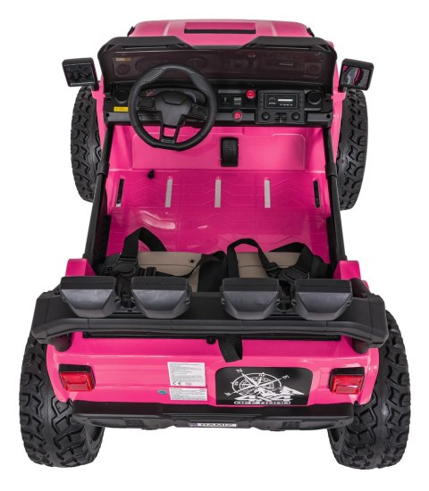 Pojazd Extreme Sport 4x4 24V 2szt aku 12V7Ah x 2 Zmienna Wielkość Różowy Pojazd Extreme Sport 4x4 24V 2szt aku 12V7Ah x 2 Zmienna Wielkość Różowy