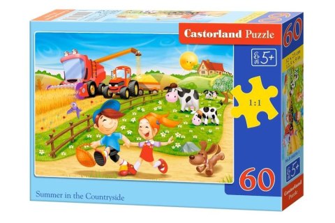 Puzzle 60 el. Summer in the Countryside Puzzle 60 el. Summer in the Countryside