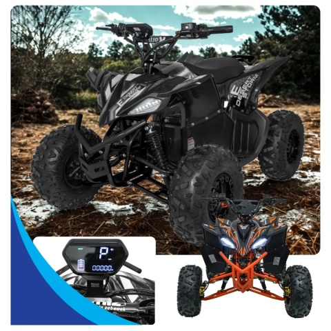 Pojazd Quad DESERT STORM LIFT Czarny