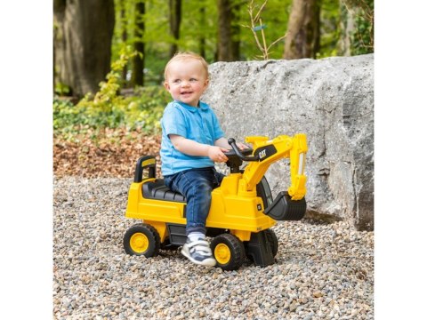 Koparka Jeździk CAT z ruchoma łyżka schowek klakson ZA4898 Koparka Jeździk CAT z ruchoma łyżka schowek klakson ZA4898