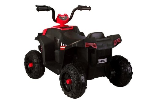 Quad na Akumulator S601 Pojazd Terenowy Koła EVA Światła LED Czerwony