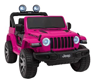 Pojazd Jeep Wrangler Rubicon Różowy