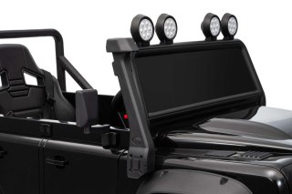 Auto na akumulator dla dziecka Land Rover Defender 110 SVX Concept Czarny